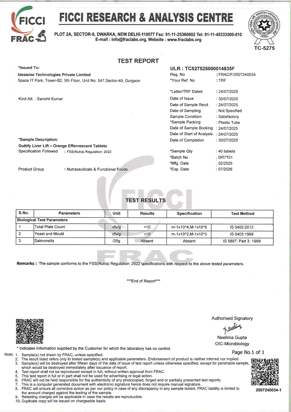 certification